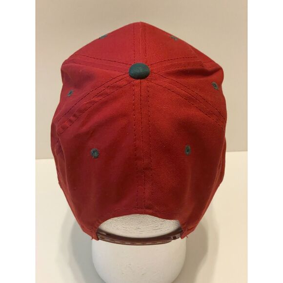 Vtg Sports Specialties Seattle Supersonics Sonics Snap Back Hat Red Green EUC - Picture 4 of 8